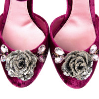 Dolce & Gabbana Pumps/Peeptoes Viscose in Roze