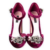 Dolce & Gabbana Pumps/Peeptoes Viscose in Roze