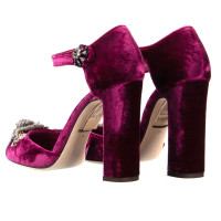 Dolce & Gabbana Pumps/Peeptoes Viscose in Roze