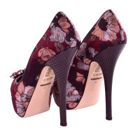 Dolce & Gabbana Pumps/Peeptoes Viscose in Rood