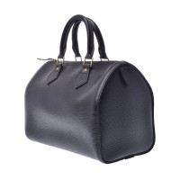 Louis Vuitton Speedy 25 Leather in Black