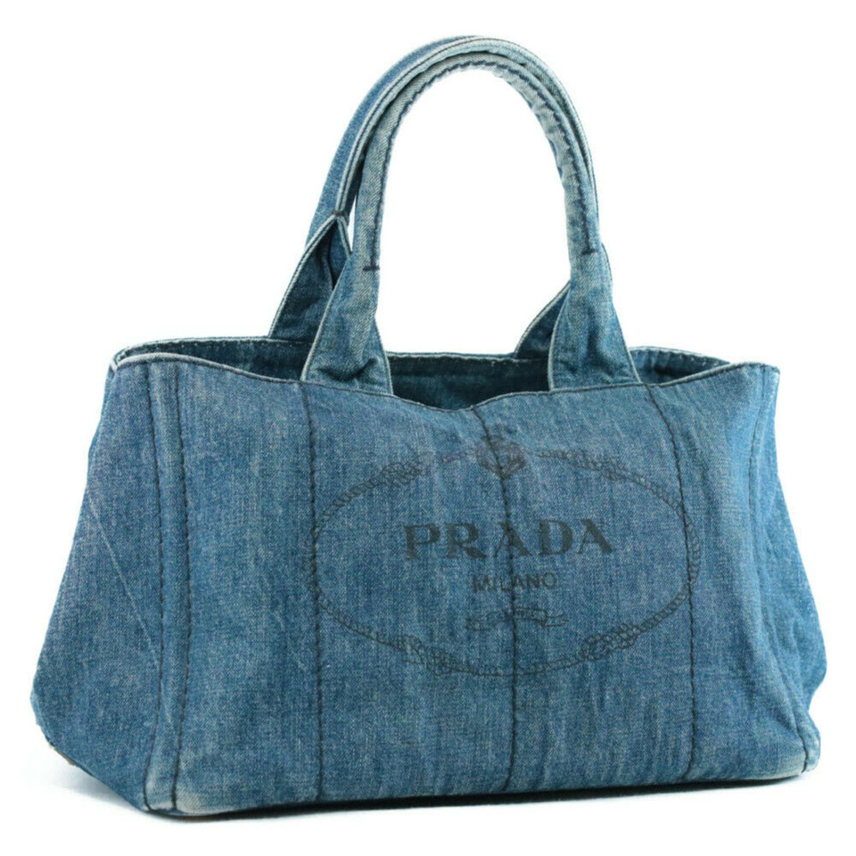 Prada Canapa aus Jeansstoff in Blau