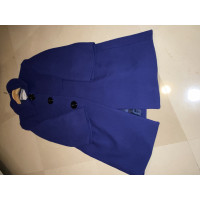 Moschino Jacke/Mantel aus Wolle in Blau