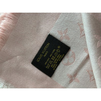 Louis Vuitton Monogram Tuch aus Seide in Nude