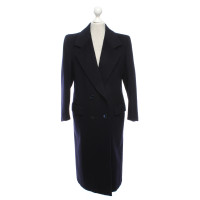 Brioni Giacca/Cappotto in Lana in Blu