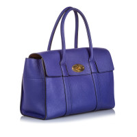 Mulberry Bayswater Leer in Blauw