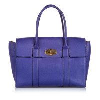 Mulberry Bayswater Leer in Blauw