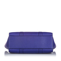 Mulberry Bayswater Leer in Blauw