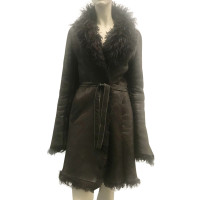Vent Couvert Giacca/Cappotto in Pelle in Marrone