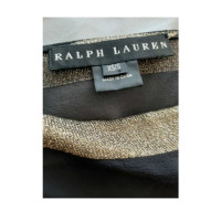 Ralph Lauren Oberteil aus Seide in Gold