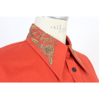 Dries Van Noten Capispalla in Cotone in Arancio