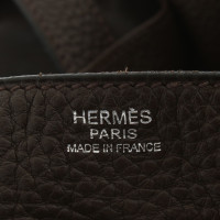 Hermès Lindy 34 Leer in Bruin