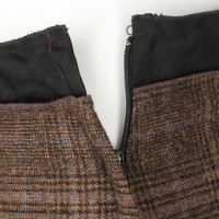 Lanvin Skirt Wool in Brown