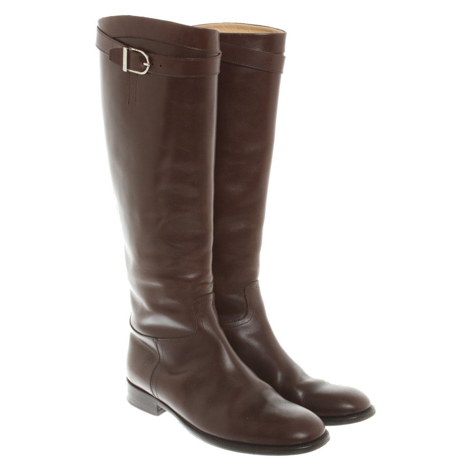 Unützer Boots Leather in Brown