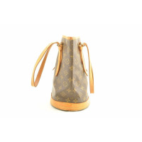 Louis Vuitton Bucket Bag 23 in Tela in Marrone