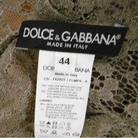 Dolce & Gabbana Robe en Ocre