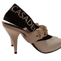 Casadei Décolleté/Spuntate in Pelle in Bianco