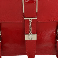 Versus Shoulder bag Patent leather in Red