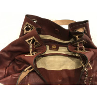 Anya Hindmarch Shoulder bag Leather in Bordeaux