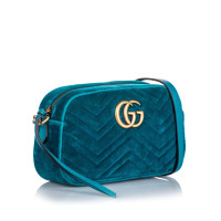 Gucci Marmont Bag Zijde in Blauw