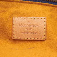 Louis Vuitton Baggy PM aus Jeansstoff in Blau