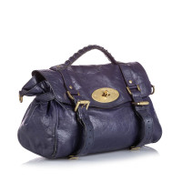 Mulberry Alexa Bag en Cuir en Bleu