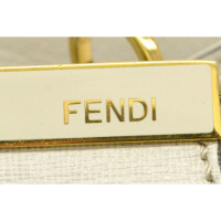 Fendi 2Jours in Pelle in Bianco