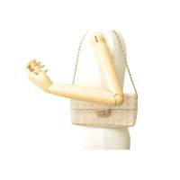 Chanel Flap Bag in Tela in Beige