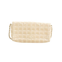 Chanel Flap Bag in Tela in Beige