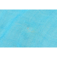 Chanel Schal/Tuch aus Baumwolle in Blau