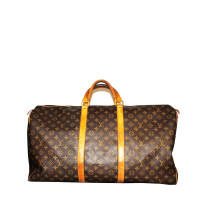 Louis Vuitton Keepall 60 aus Canvas in Braun