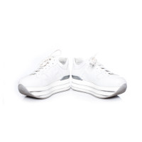Hogan Sneaker in Pelle in Bianco