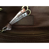 J. Crew Travel bag Leather in Brown