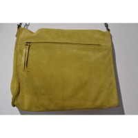 Longchamp Shoulder bag Suede in Yellow