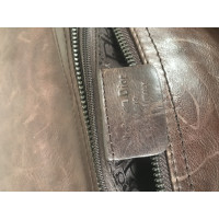 Christian Dior Saddle Bag en Cuir en Marron