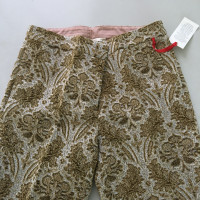 Semi Couture Paio di Pantaloni in Viscosa in Oro