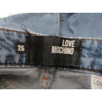 Moschino Love Hose aus Jeansstoff
