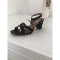 L'autre Chose Sandali in Pelle in Nero