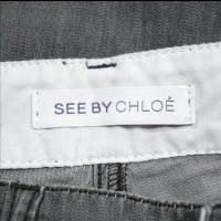 See By Chloé Jeans aus Baumwolle in Grau