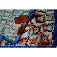 Missoni Schal/Tuch aus Seide in Blau