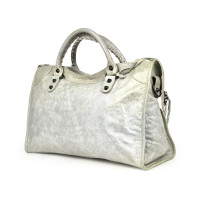 Balenciaga City Bag Leather in Grey