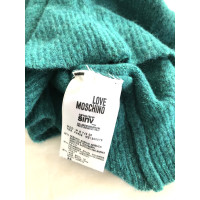 Moschino Love Tricot en Laine en Turquoise