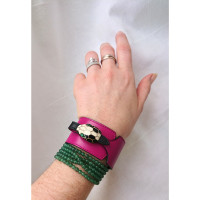 Bulgari Bracelet/Wristband Leather in Pink