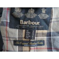 Barbour Veste/Manteau en Coton en Bleu