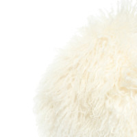 Karen Millen Jacket/Coat Fur in Cream