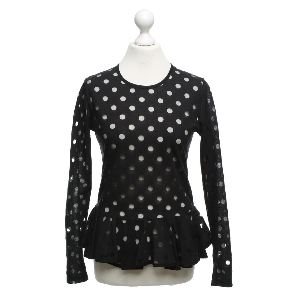 Stine Goya top with polka dots