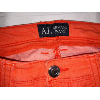 Armani Jeans Jeans Katoen in Oranje