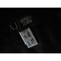 Armani Jeans Blazer aus Baumwolle in Schwarz