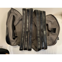 D&G Reisetasche aus Leder in Schwarz