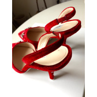 Attico Pumps/Peeptoes in Rood